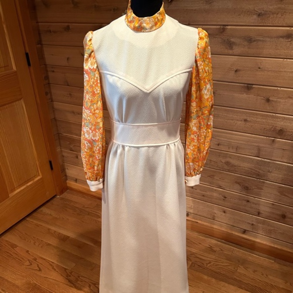 Absolutely GORGEOUS 70s vintage dress